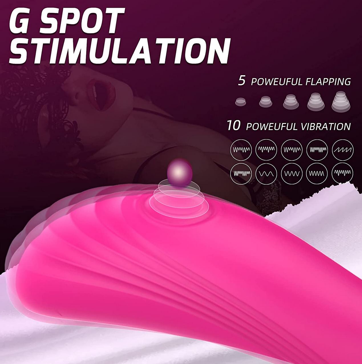 S-HANDE Angel's Wings 3 in 1 Multi Vibrator