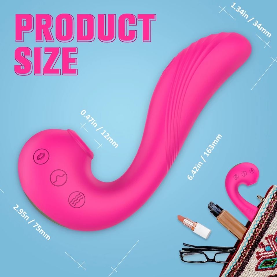 S-HANDE Angel's Wings 3 in 1 Multi Vibrator