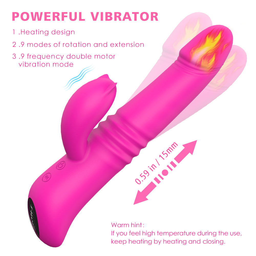 S-Hande - 9-Speed Vibrating Large Thrusting Vibrator