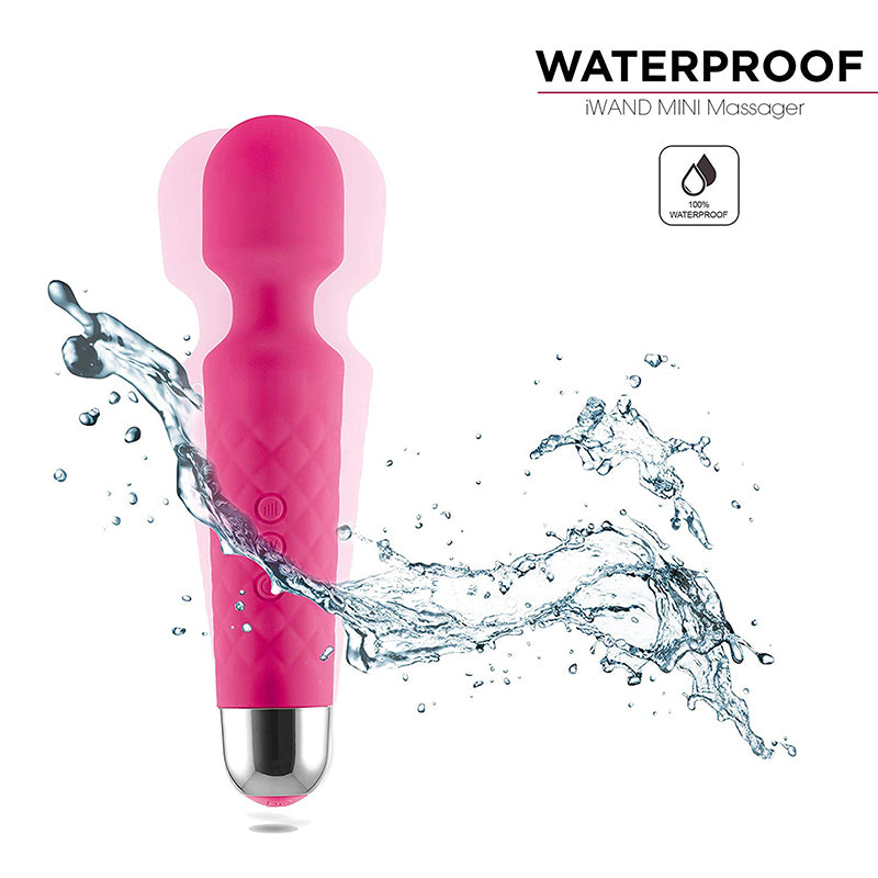 Hex Silicone Pleasure Wand - Purple