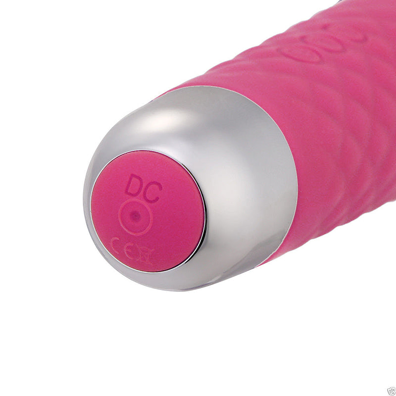 Hex Silicone Pleasure Wand - Purple