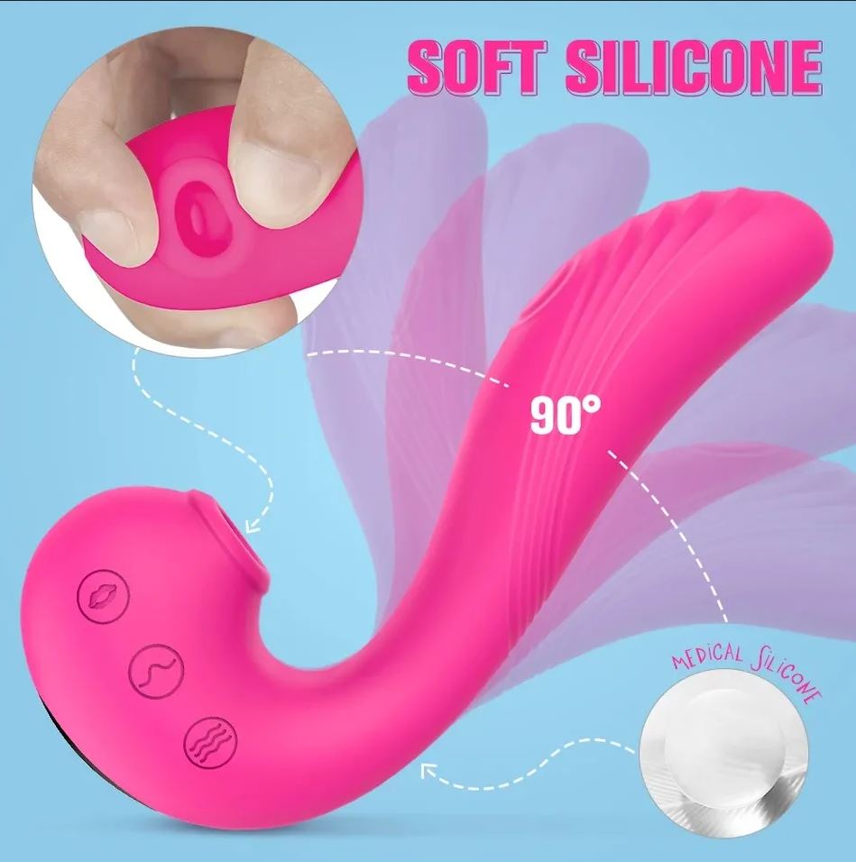 S-HANDE Angel's Wings 3 in 1 Multi Vibrator