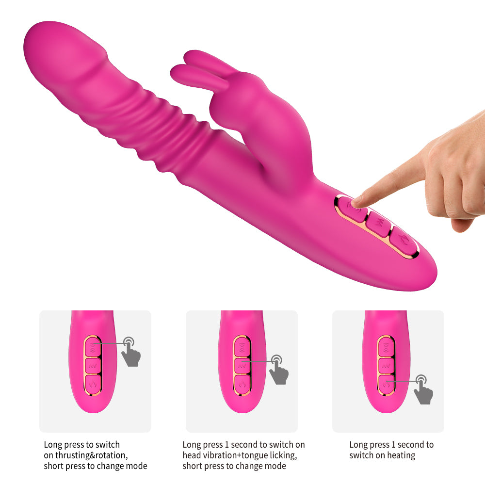Alva Thrusting Rabbit Vibrator