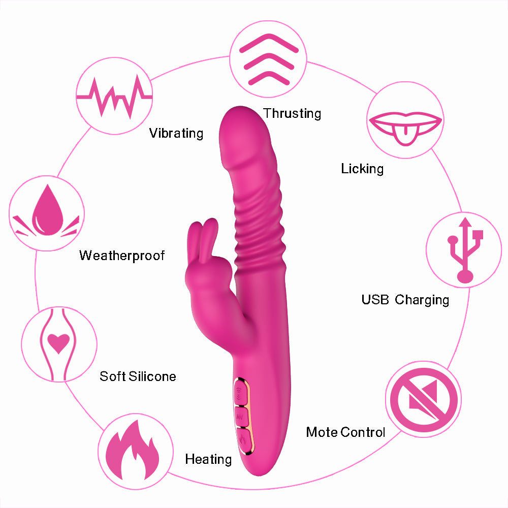 Alva Thrusting Rabbit Vibrator