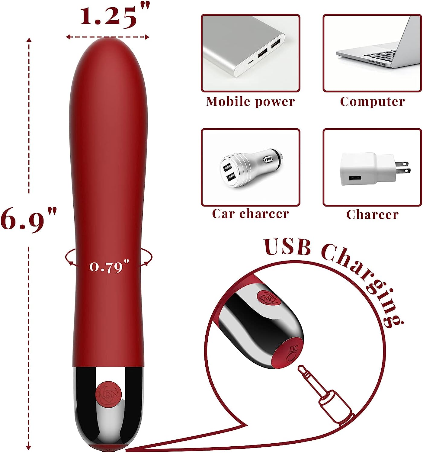 Love Magic G-Spot Vibrator Wand - Duet