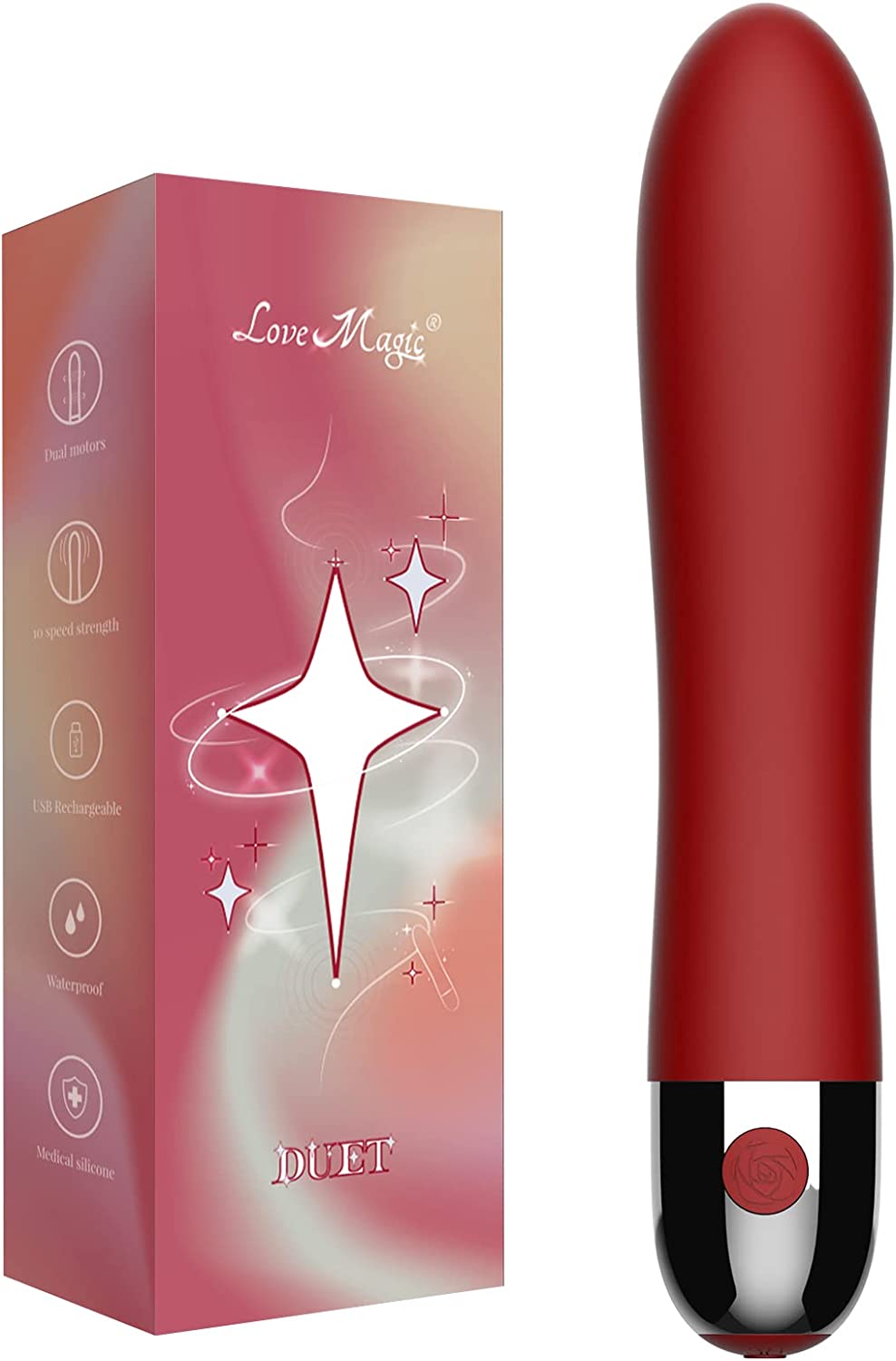 Love Magic G-Spot Vibrator Wand - Duet