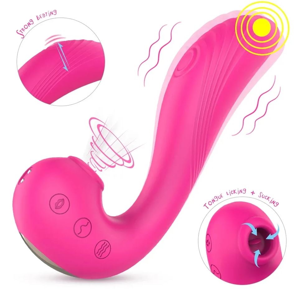 S-HANDE Angel's Wings 3 in 1 Multi Vibrator