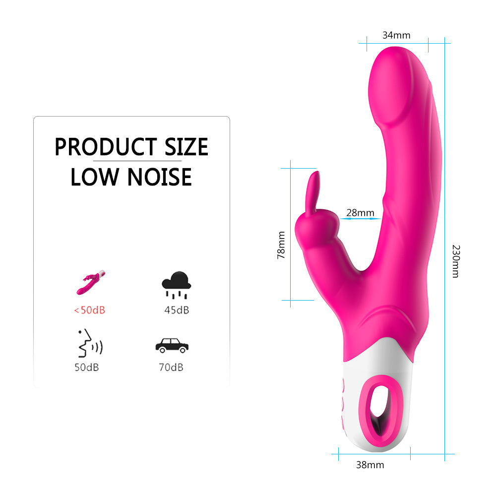 Aixi Abi Rabbit Vibrator - Pink