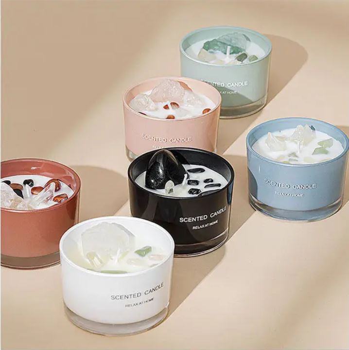 Aromatherapy Crystal Mood Candles