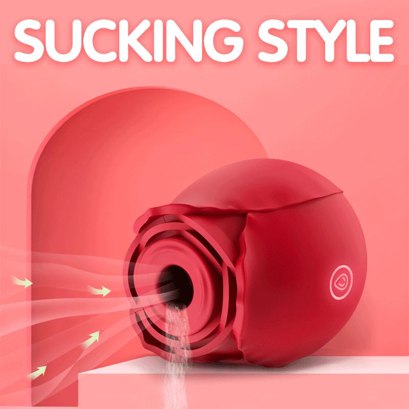 XIAER - Rose Love Sucking Vibrator