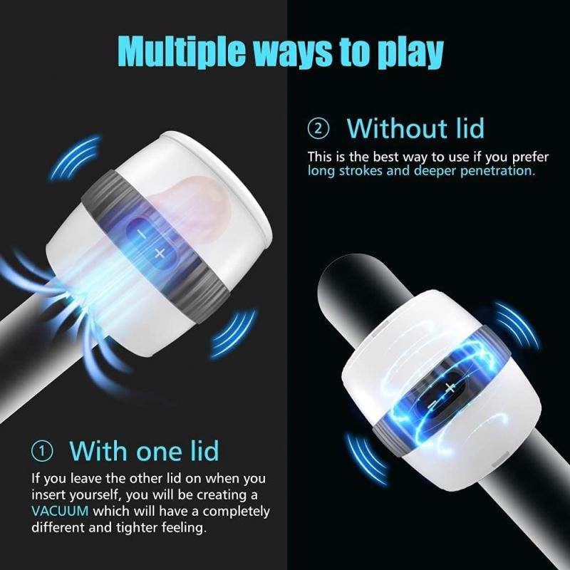 XIAER - 3 in 1 Vibration Male Masturbator