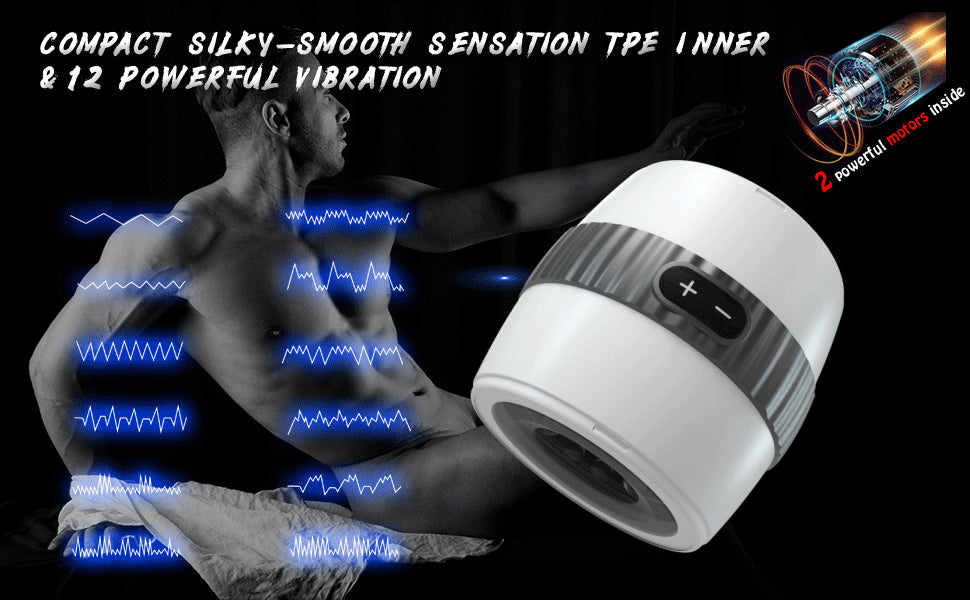 XIAER - 3 in 1 Vibration Male Masturbator