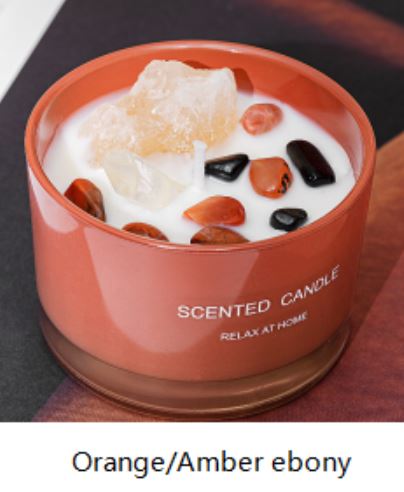 Aromatherapy Crystal Mood Candles