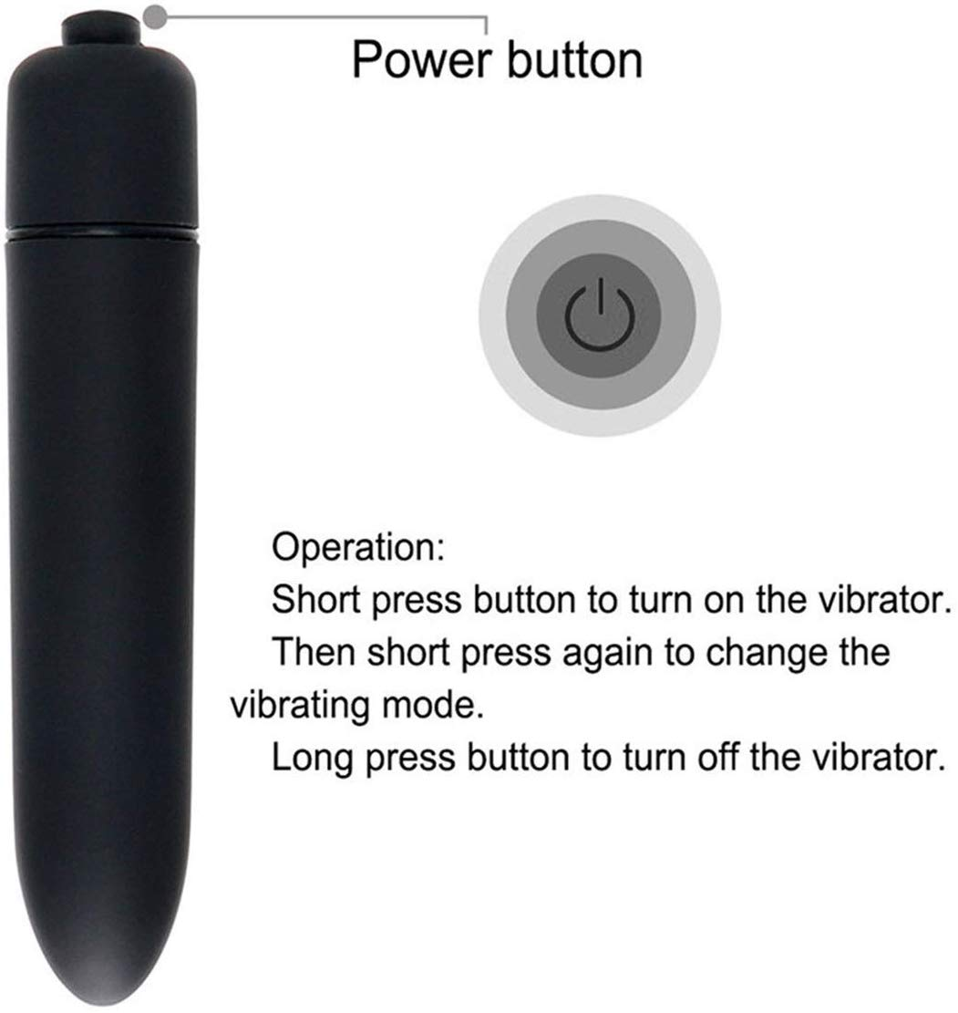 10 Speed Mini Bullet Vibrator