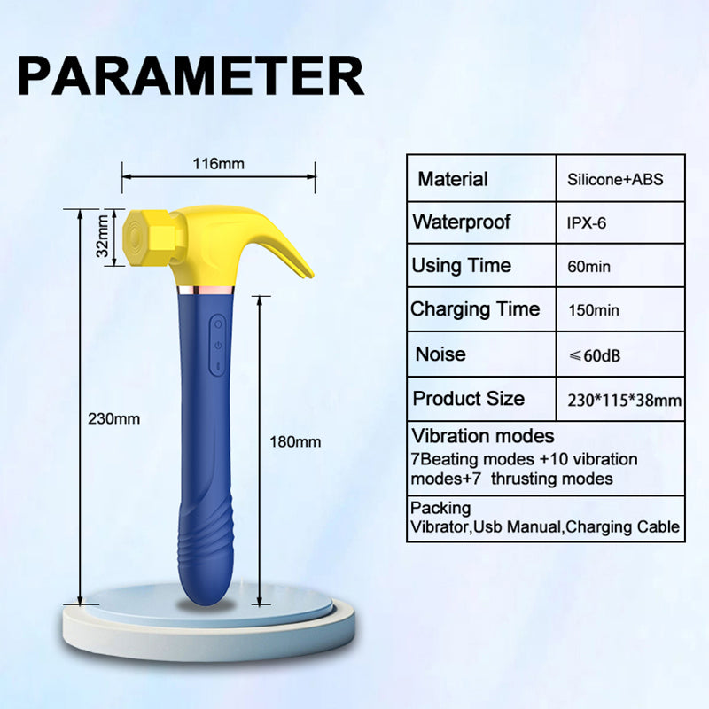 Love Hammer 4 in 1 Vibrator
