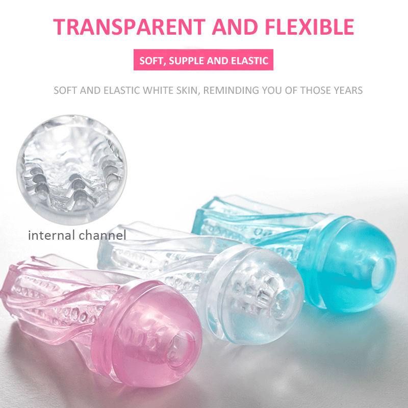 Transparent Male Masturbator Cup