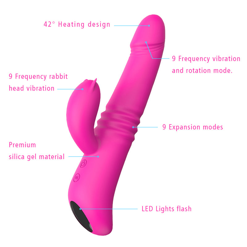 S-Hande - 9-Speed Vibrating Large Thrusting Vibrator